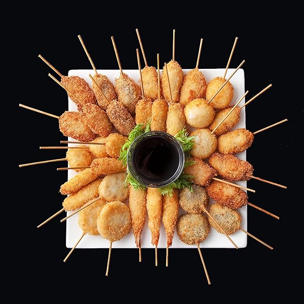 Amazon.co.jp: 串揚げバラエティー 210g (6種×2本入) 5737 : 食品